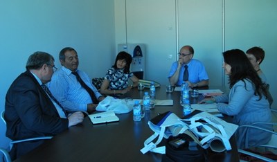 UNIQTOOL Project: The CUDU receives the visit of the National University of Uzbekistan's Rector