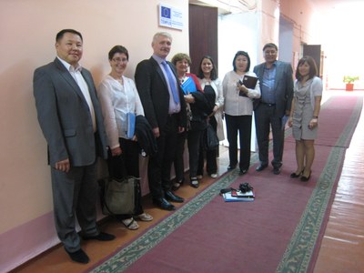 La Kyrgyz National University ha organizado un seminario en el marco del proyecto “Institute of Strategic Management of Universities"